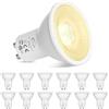 ChangM Lampadine LED GU10, 8W 2700K bianco neutro, 720 lumen, lunga durata, basso consumo, adatte per illuminazione a binario e case da incasso, non dimmerabile 12 Pack