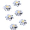 KIMISSChip 25Pz 5V 200Lm 1W Perline Led Lampada Ad Alta Potenza Per Apparecchi Di Illuminazione Fai Da Te (Luce Naturale)