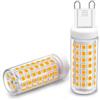 Generico G9 Lampada LED, 7W 9W 12W 15W 20W AC110V 220V LED Lampadina SMD 2835 LED G9 Luce Sostituire 30/40W Lampada alogena Luce per la casa Utile,Warm White,12W