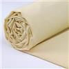 A-Express Tessuto in 100% cotone, larghezza 150 cm, tinta unita, al metro, ideale per trapunte, cucito, sartoria, fodere per tende, borse, biancheria da letto, federe, 1 metro, colore: panna