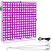 LARS360 Lampada a LED da 45 W, per piante, in 225 LED rossi e blu, per serre, piante da interni, con cavo da 1,5 m (lampada LED da 45 W)