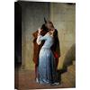 canvashop Quadro Hayez Il Bacio 70x50 cm Stampe Da Parete Su Tela Canvas | Verticali, Quadri Moderni Soggiorno, Arredo Casa Camera Da Letto, Arte