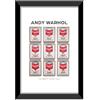 LABORATORIO 102 Quadro Andy Warhol Campbell's Tomato Soup (20x30 cm) Arte Contemporanea - Stampa Fotografica da Parete con Cornice inclusa - Poster Moderno Pronto da Appendere