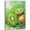 Printerland Quadro su Tela Cucina Frutta Astratta Stile Moderno - Decorazione Murale Design Contemporaneo Stampa Artistica su Canvas per Sala Pranzo Soggiorno (8, 30x40 cm, Canvas intelaiato)