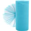 Penbinmall Rotolo di Tulle 30cm x 92M Tiffblau- Decorazione per Matrimoni in tulle, Runner da Tavola 100 Yards, Tessuto per DIY Tutu Gonna, Tabella, Craft, Fiocco, Decorazioni per Feste