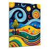 emmena - Quadro Great Artists Reimagine Famous Artworks 6 in legno - 20x25 cm