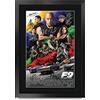 HWC Trading FR A3 Fast & Furious 9 Vin Diesel, John Cena Regali Stampato Poster Firmato Autografo Immagine Per Film Memorabilia Fans - A3 Incorniciato