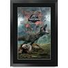 HWC Trading FR Jurassic World 2 Poster stampati con foto di Chris Pratt autografato, per i fan di cimeli e di film, formato A3, con cornice