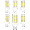 NUOXIN Confezione da 6 Lampadine LED G9 10W 1000 Lumen (Equivalente alla lampadina alogena G9 100w) G9 10W Bianca Fredda 6000K AC 220-240V Non Dimmerabile