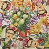 Kt KILOtela - Tessuto di Tappezzeria al Metro, Gobelin Jacquard, 280 cm Larghezza, Lunghezza a Scelta in misure di 50 cm, Frida Tropicale