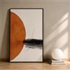ComfortHome® Kairos Collection - Quadro Astratto Moderno per Arredo Design Contemporaneo - Carta 250 g/m² Satinata - Poster A2 42 x 59,4 cm Senza cornice