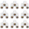 SOLUSTRE 20Pcs T8 T5 LED Connettore Della Lampada per LED Zoccolo Del Supporto Della Lampada Raccordi con Cavi