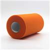 Willban - Rotolo di tulle da 91 metri, organza per decorazioni nuziali, tutù, baby shower, rotolo di tulle largo 15 cm, per decorazione di festa ed eventi, fidanzamento (arancione)