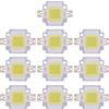 YWBL-WH Chip LED SMD COB 10W, 10 Pezzi, DC 9-12V, Bianco Puro, per Faretti e Lampadine, 3x2 cm, 500-600LM