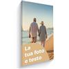 Cimpress Tela Personalizzata con Foto, 60 × 90 cm, Verticale | Personalizzabile con immagine o testo, decorazione da parete per casa o ufficio, artwork moderno, regalo personalizzato