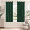 Ystyle Tende Oscuranti per Interni 2 Pezzi, 117x137 CM, Verde Chiaro | Tende con Anelli Velluto Moderne, Tenda Termica Isolante Freddo e Caldo, Curtains Ideali per Camera da Letto e Soggiorno