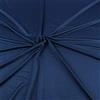 Generic Tessuto Milliskin lucido elasticizzato a 4 vie in spandex super elastico al metro (blu navy)