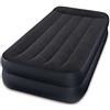 Intex 64122 Materasso Classic Durabeam Pillow Rest Singolo con Tecnologia Fiber Tech Pompa 341, PVC-Poliestere, Blu, 99 x 191 x 42 cm