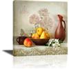 PIY PAINTING Quadri su Tela - Quadri Moderni Dipinto di Frutta Stampata su Tela Quadri con Frutta - Decorazioni Murale Canvas Stampe per Cucina Camera Da Letto Sala da Pranzo - 1 pannello - 30x30cm