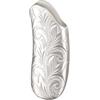 Vayliro 1 custodia per accendini in metallo, vintage, mini custodia per accendini BIC J5, riutilizzabile, copertura per accendini, colore argento A