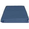 SaRani Tessuto Panama Misto Cotone Tinta Unita per Arredo Casa Tovaglie Cuscini Tendaggi H 280 CM (Petrolio, Metro (100x280cm))