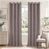 Ystyle Tende Oscuranti per Interni 2 Pezzi, 140x260 CM, Rosa Grigio | Tende con Anelli Velluto Moderne, Tenda Termica Isolante Freddo e Caldo, Curtains Ideali per Camera da Letto e Soggiorno