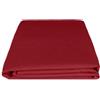 SaRani Tessuto Panama Misto Cotone Tinta Unita per Arredo Casa Tovaglie Cuscini Tendaggi H 280 CM (Rosso, Metro (100x280cm))