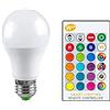 HHF-2 HHF LED Bulbs Lamps, 1pack LED Night Light wireless RGBW RGBWW RGB Bulb 15W 10W 5W AC85-265V Smart Bulb/Light Bluetooth App o IR Telecomando Lampada da notte