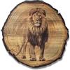 DARO Design - Quadro da parete con leoni, dimensioni 20 cm, stampa artistica pronta da appendere, decorazione da parete a tema caccia, natura, animali