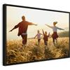 murando - Quadro con Cornice Personalizzato con Foto 120x80 cm, Idea Regalo | Tela Strutturata, Chiodi Inclusi, STAMPARE FOTO ONLINE, Personalizza il Tuo Quadro, Personalizzata, Grandi Dimensioni