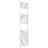ERCOS Scaldasalviette Termoarredo Bagno Dimensioni 450x1500 MM Radiatore Bagno Colore Bianco , Attacchi da 1/2 Fornito Con Kit Montaggio