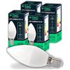 V-TAC 4x Lampadine LED Candela E14-4,5W (Equivalenti a 40W) - Lampadine di Nuova Generazione - 470 Lumen - Massima Efficienza e Risparmio Energetico - 4000K Luce Bianca Naturale