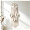 virkwuy Acchiappasogni Boho da Appendere, Acchiappasogni Beige Macramè | Acchiappasognis con Albero Della Vita, Albero Della Vita Rete dei sogni Utilizzato per Filtrare Gli Incubi e Portare Fortuna