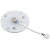 McShine Modulo LED | 12 W 1050 lm 3000 K bianco caldo | Ø 125 mm | supporto magnetico | Step Dimmerabile | Kit di conversione LED per plafoniere, inserti per luci