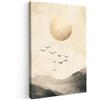 MuchoWow© Quadri Con Cornice Decorazione Quadri Per Camera Da Letto | 20x30 cm - Quadretti Da Parete Moderni Quadro Moderno Soggiorno Grande Foto Su Tela Paesaggio - Japandi - Uccello