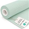 Amazinggirl Mussola di Cotone al Metro Tessuto Mussolina Leggero per Cucito | Stoffa morbida per Cucire Copertina Runner Tavolo Abito Estivo Bimbi Accessori Oeko Tex 0,5 M x 160 cm Verde menta