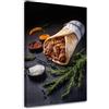 Feeby Stampe Da Parete - Quadri Soggiorno - Cibo Kebab Ristorante Bar - 30x45 cm - Decorazioni Camera Da Letto