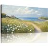 MHARTK66 Quadri Moderni Soggiorno Grandi, 59x119 cm XXL Stampe da Parete Paesaggio Costiero, Quadro Camera da Letto Su Tela Decorazioni Parete Bagno Ufficio Sala Da Pranzo