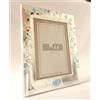 Generico CORNICE PORTAFOTO ARGENTO PVD cm25x20x2 L'ALBERO DELLA VITA REGALO BIMBO BAMBINO RAGAZZO NASCITA COMPLEANNO ECC PER FOTO cm18x13 -> TUO IN 24/48 h
