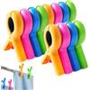Tbintul 12 Pièces Grandi Clip di Vestiti Antivento, Mollette per Telo Mare, Fermagli per Asciugamani Grandi, Clips de Transat,Pince à Linge à Fort Grip pour Transat, Linge, pour Plage, Piscine, Jardin