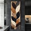YUSUZHU Quadri su tela alti e sottili, opere d'arte lunghe e strette, quadri verticali, quadri su tela incorniciati per ufficio, corridoi o stanze (50x150 cm/cornice interna)