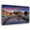 Printerland Quadri Moderni CITTA' ITALIA città Quadro moderno da Parete XXL grande Stampa su tela Canvas Decorazione Murale muro Soggiorno Arredo Camera da letto Cucina (PADOVA, 50x70 cm)
