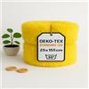 StoffBook Pelliccia sintetica di colore giallo oro, per fai da te, per progetti di cucito fai da te, bambini, decorazione, peluche, d205