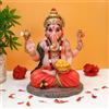 BangBangDa Regali per statua indiana di Ganesha, 20,3 cm, Murti Dio indù Ganesh, statua Diwali regalo per uomo indiano donna altare Pooja decorazione yoga studio meditazione stanza decorazione ufficio casa