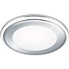 Trio Leuchten Aura 652410106 - Faretto da incasso a LED, in plastica cromata, con LED da 10 Watt