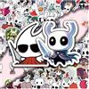 JUSONGKWCP Adesivi Hollow Knights Silksongs Stickers, 100 Pcs Game Figure Stickers Impermeabili in Vinile Per Feste, Scrapbook, Quaderni, Skateboard Per Adolescenti E Studenti