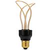 Suprema, Lampadina LED Decorativa Con Filo Di Luce LED, Luce Calda 1800K, Attacco E27, 480 Lm, Tensione 220-240V, Potenza 9W, Non Dimmerabile (75 x 155 mm)