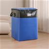 Generic Borse da trasloco extra large con cerniere resistenti e maniglie per il trasporto, borse impermeabili e durevoli, organizer salvaspazio per traslochi, viaggi, blu