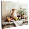 MuchoWow© Quadro Camera Da Letto Quadri Soggiorno Decorazione Parete Quadri | 40x30 cm - Moderni Su Tela Stampe Foto Con Cornice Quadretti Poster Casa Frutta - Erbe - Rustico