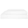 PERLARARA Set Asciugamani Viso e Bidet in Cotone, Morbidi e Confortevoli in Spugna 460 gr/mq, Asciugamano 60x110cm Ospite 40x60 cm - Bianco 100
